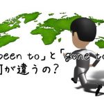 世界に向けて走る男性