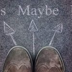 yes/maybe/noとクツ