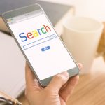 スマートフォンで検索