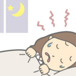 うなされる女性