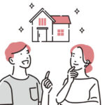 家について話し合うカップル
