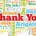 Thank you、ありがとうございます