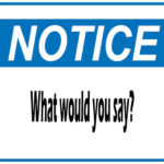 what would you say